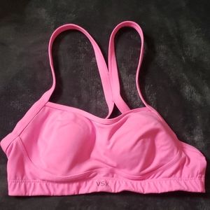VSX hot pink sports bra